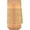 Ekena Millwork Eugene Smooth Timber Gable Bracket, Western Red Cedar, 36"W x 9"H x 5 1/2"D x 5 1/2"F, 6/12 Pitch GBW036X09X0606EUG00SWR - alternate 3